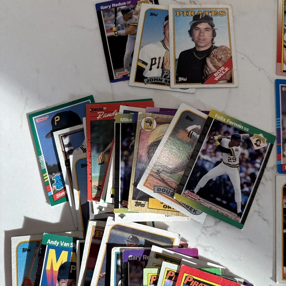 1985-1992‎ Topps Vintage Baseball Cards Pirates! - Non-graded - 52 cards